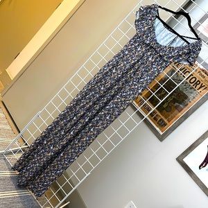 SOLD IN LIFE SHOW Boohoo floral off shoulder maxi dress